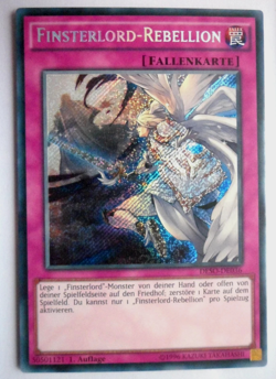 Finsterlord-Rebellion DESO-DE036 Secret Rare NM 1st Yu-Gi-Oh - Image 1