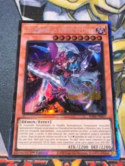 CARTE Yu Gi Oh EVIL JUMELLES KI-SIKIL ET LIL-LA RA04-FR037 COLLECTOR RARE 1ere - Image 1