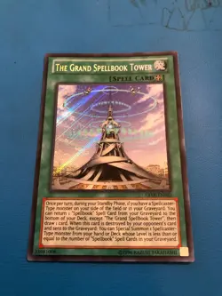YUGIOH Secret Rare The Grand Spellbook Tower ABYR-EN060 MOD PLAY - Image 1