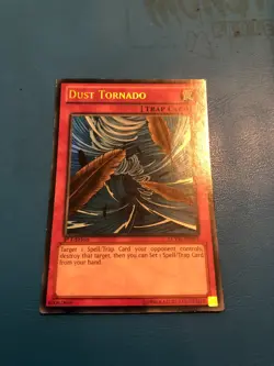 YUGIOH Ultra Rare Dust Tornado LCYW-EN095 1st Edition - Image 1