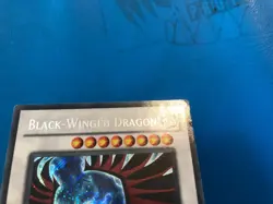 YUGIOH Secret Rare Black Winged Dragon CT07-EN002 PLAYED - Image 3