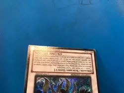 YUGIOH Secret Rare Black Winged Dragon CT07-EN002 PLAYED - Image 4