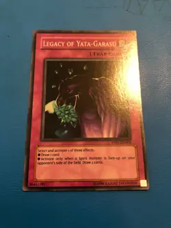 YUGIOH Super Rare Legacy Of Yata-Garasu PP01-EN009 - Image 1