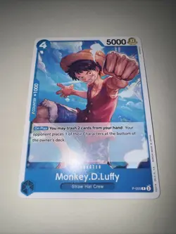 Monkey D Luffy P-055 - One Piece Trading Card Game - ENGLISH - Image 4