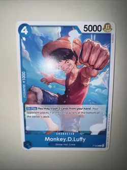 Monkey D Luffy P-055 - One Piece Trading Card Game - ENGLISH - Image 5
