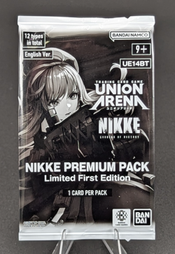 Union Arena UE14BT Nikke Limited First Edition Pack - 1 Card Per Pack - Image 1