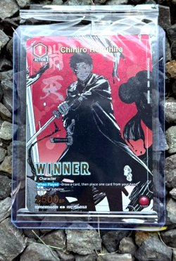 Union Arena Kagurabachi Winner Card Chihiro Rokuhira 056 Foil Sealed English MT - Image 1
