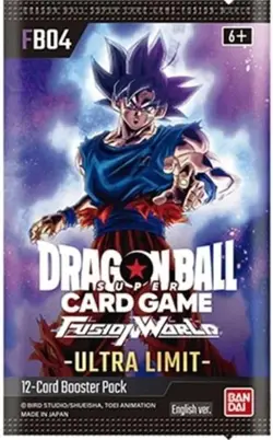 Dragon Ball Card Game FB04 Fusion World Booster Box Set Ultra Limit Englisch Neu - Image 3