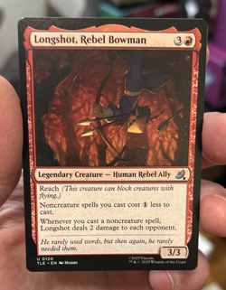 MTG Longshot, Rebel Bowman 0120 Regular Avatar: the Last Airbender TLE NM - Image 1