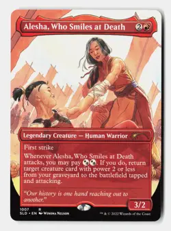 Alesha, Who Smiles at Death 1007 Secret Lair Drop Series Magic: The Gathering NM - Image 1