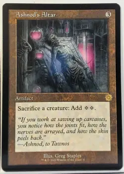 Ashnod's Altar Retro Frame regular The Brothers' War #4 NM MTG Near Mint - Image 1