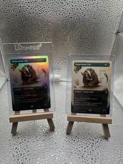 MTG Magic The Gathering Badgercub Mole Borderless Avatar Foil X2 - Image 1