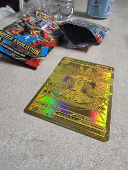 Pokemon TCG Mega Lucario EX 188/132 Me01 Mega Evolution Full Art Holo 340 - Image 4
