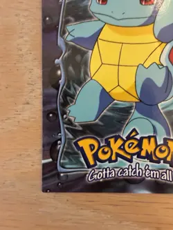 1999 Topps Pokemon Squirtle #E7 of 12 Stage 1 Movie Edition Blue Topps Logo - Image 5