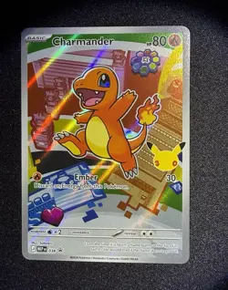 Pokemon TCG Me: Mega Evolution Promo Charmander 038/UUU Promo Holo English 80 HP - Image 1
