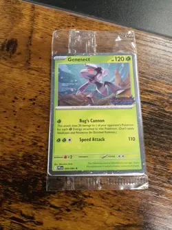 Pokemon Genesect 008/094 Best Buy Phantasmal Flames Stamped Promo Card-Sealed - Image 1
