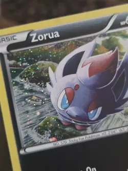 2011 Pokemon BW Black Star Promos Zorua #BW12 - LP - Image 3