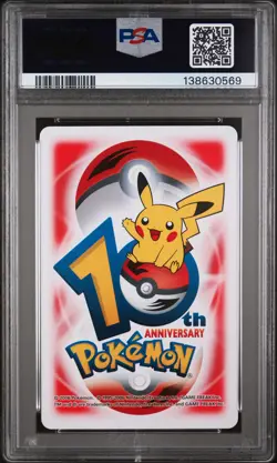 2006 POKEMON CENTER 10TH ANNIVERSARY PLAYING CARDS RED DECK MULTI CARD RED PSA 8 - Image 2