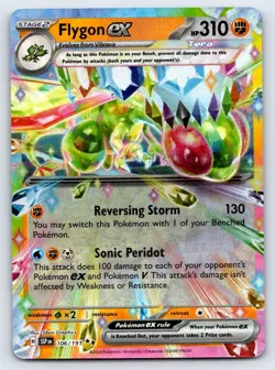 Flygon ex 106/191 Double Rare Surging Sparks Pokemon Near Mint - Image 1