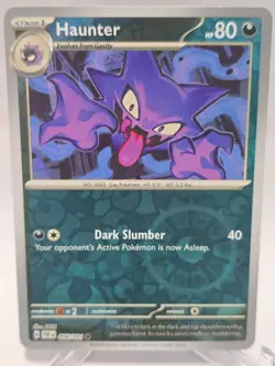 Haunter 056/091 Reverse Holo Paldean Fates Pokemon - Image 1