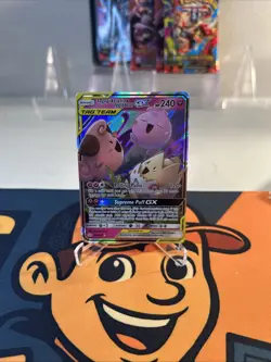 Togepi & Cleffa & Igglybuff GX 143/236 - Pokemon Cosmic Eclipse - NM - Image 1