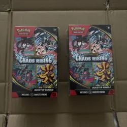 Pokemon Center TCG: Chaos Rising Booster Bundle x2. Brand New And Sealed. - Image 1