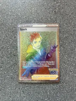 Pokemon TCG Spark Rainbow Holo Card #85/78 Pokemon Go Secret Rare - Image 2