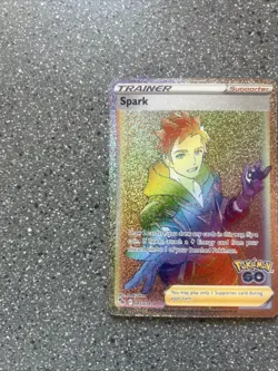 Pokemon TCG Spark Rainbow Holo Card #85/78 Pokemon Go Secret Rare - Image 5
