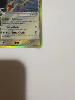 Latias 8/113 EX Delta Species Stamped Reverse Holo Rare Pokemon TCG Gold Star - Image 4