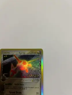 Latias 8/113 EX Delta Species Stamped Reverse Holo Rare Pokemon TCG Gold Star - Image 5