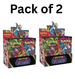 Pack of 2 Pokemon Phantasmal Flames Booster box New Sealed - Image 1