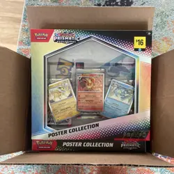 Pokemon Prismatic Evolutions - SV Poster Collection OPEN Case of 6 Boxes - Image 3