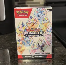Pokemon Pokemon TCG Prismatic Evolutions Booster Bundle Box (6 Booster Packs) - Image 1