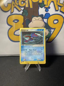 Pokemon TCG Kyogre ex - 001 (Nintendo Power Magazine) Black Star Promo 2003 - Image 3