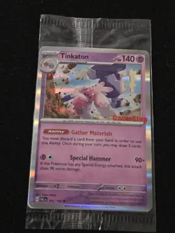Pokemon TCG Tinkaton 105/193 Promo Holo GameStop Exclusive EN - Image 1