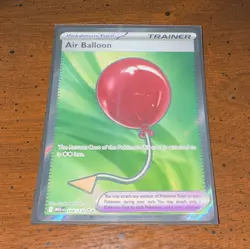 Air Balloon Trainer Pokemon TCG ME01 Holo Ultra Rare 166/132 EN - Image 1