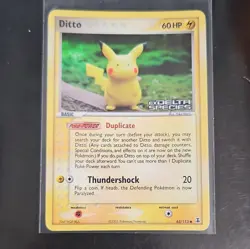 Pokemon TCG Ditto (Pikachu) 063/113 Delta Species Reverse Holo EN 2005 - Image 1