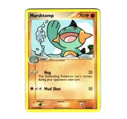 Pokemon Marshtomp 38/100 Crystal Guardians Uncommon NM - Image 1