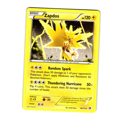 Pokemon Zapdos 46/113 Legendary Treasures Holo Rare LP - Image 1