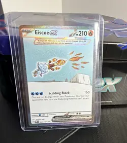 Pokemon TCG Eiscue ex 222/197 SV03 Obsidian Flames SIR Full Art Holo ENG - Image 1
