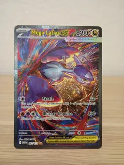 Pokemon Mega Latias ex 181/132 SIR Special Illustration Rare Mega Evolution Mint - Image 1