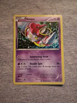 Hoopa XY90 Cosmos Promo Holo Pokemon Card LP - Image 1