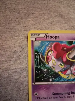 Hoopa XY90 Cosmos Promo Holo Pokemon Card LP - Image 4