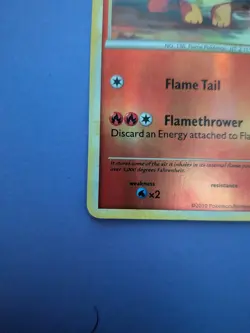 Pokemon Flareon Undaunted Reverse Holo Uncommon 26/90 (2010) - Image 5