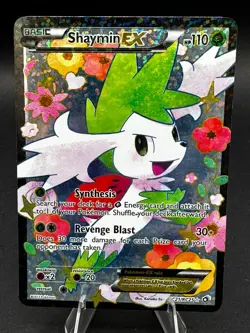 2013 Pokemon Legendary Treasures Shaymin EX RC21/RC25 Radiant Collection Holo Ne - Image 1