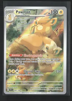 Pokemon SV01: Scarlet & Violet Base Set #209/198 Pawmot - Image 1
