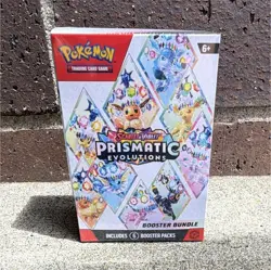 The Pokemon Company Int’l Pokemon TCG Prismatic Evolutions Booster Bundle 6pk - Image 1