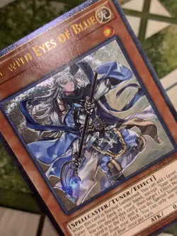 YuGiOh SAGE WITH EYES OF BLUE Ultimate Rare OP27-EN001 - Image 2