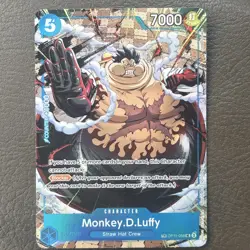 One Piece TCG Monkey.D.Luffy - OP11-058 (TR) Carrying On His Will Treasure Rare - Image 1