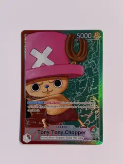 Tony Tony Chopper (OP08-001) English Alt Art Leader - One Piece Foil Card OP08 - Image 1